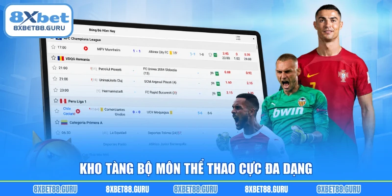 Kho tàng bộ môn thể thao cực đa dạng